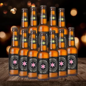 Freedom NZ PALE New Zealand Pale Ale 330 ml Bottles – ABV 4.0% (12 Pack)
