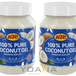 [ 2x 500ml ] KTC 100% Reines Kokosöl / Cocosöl / Kokosnussöl / Pure Coconut Oil