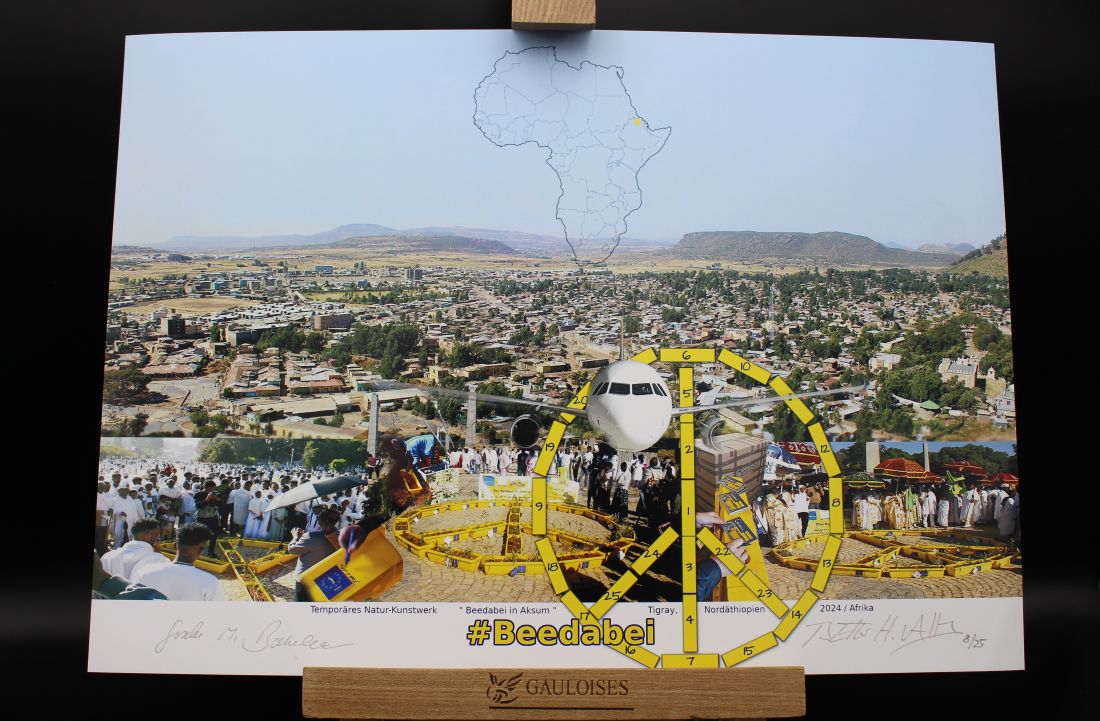 Limitierte Beedabei XL-Foto-Edition „Beedabei in Aksum“ – handsigniert – Bild 3