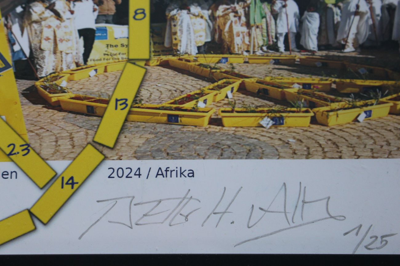 Limitierte Beedabei XL-Foto-Edition „Beedabei in Aksum“ – handsigniert – Bild 4