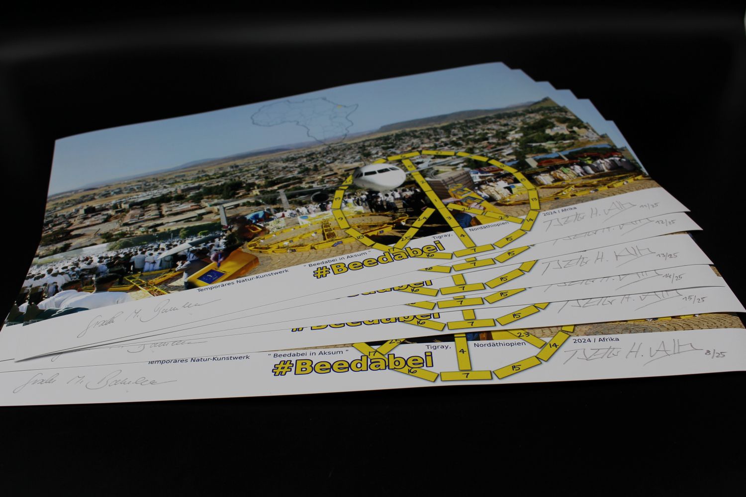 Limitierte Beedabei XL-Foto-Edition „Beedabei in Aksum“ – handsigniert – Bild 5