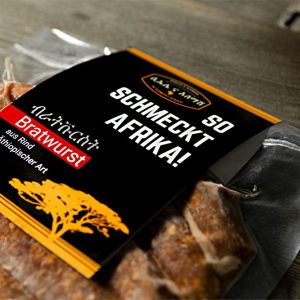 Rinder-Bratwurst Äthiopischer Art