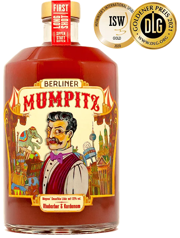 Magnus‘ Smoothie Liqueur – Rhabarber & Kardamom – Bild 2