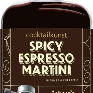Cocktailkunst Spicy Espresso Martini – Bottled Cocktail