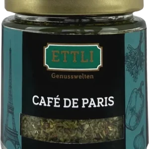 Café de Paris spice preparation in a screw-top jar