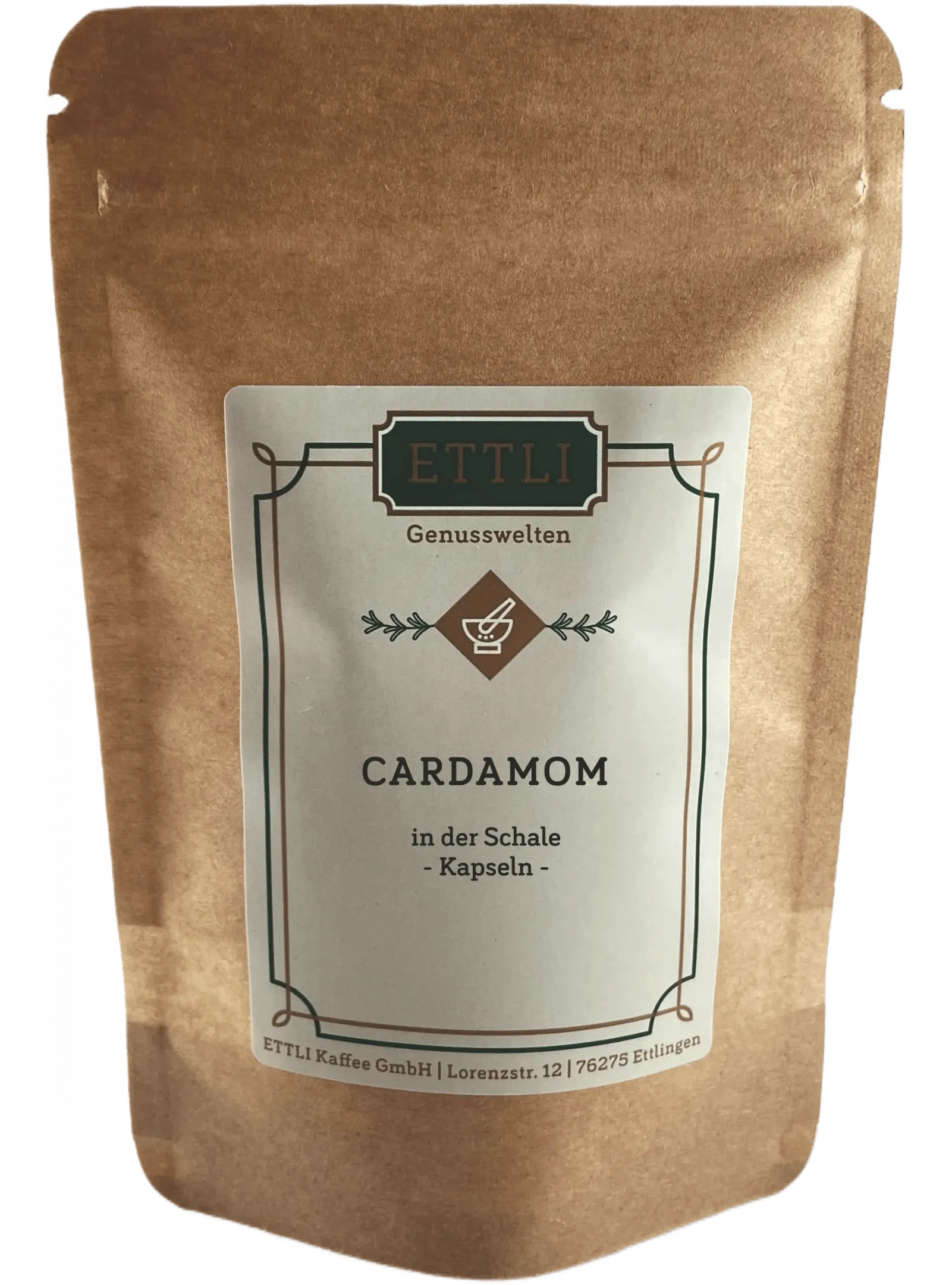 Cardamom Kapseln in der Schale