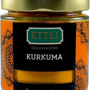 Curcuma im Schraubglas – Gelbwurz gemahlen